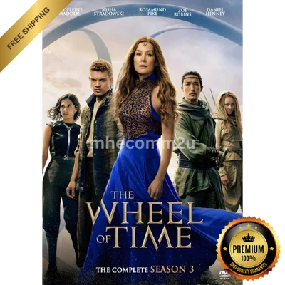 The Wheel of Time: TV Series Season 1-3 2025 DVD Full HD Eng All Region FreeShip Foto 1 de 4