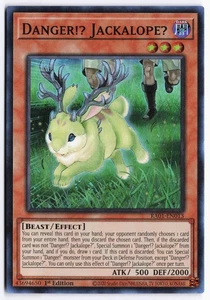 Danger!? Jackalope? (UR) Ultra Rare 25th Anniversary Rarity Collection RA01-EN01 - Picture 1 of 2