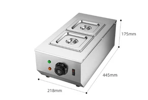 Double-Chamber Electric Hot Chocolate Melter Melting Furnace Baking-Specific - Picture 1 of 11