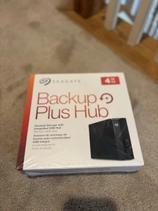 Seagate Backup Plus Hub 4TB,External,5400RPM,3.5 inch (STEL4000100) Hard Drive - Photo 1/8