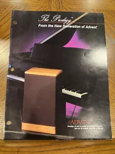ADVENT PRODIGY SPEAKER ORIGINAL PROMOTIONAL PRODUCT BROCHURE ADVERTISEMENT AD - Picture 1 of 1