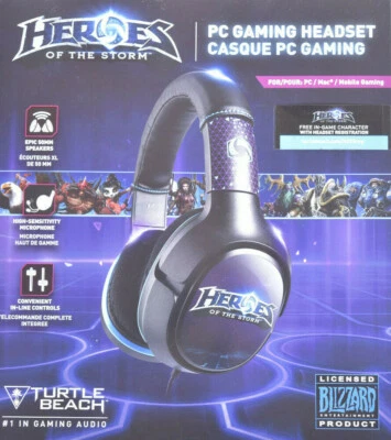 Turtle Beach Heroes of the Storm Gaming Headset Kopfhörer PC Universal - Bild 1 von 4