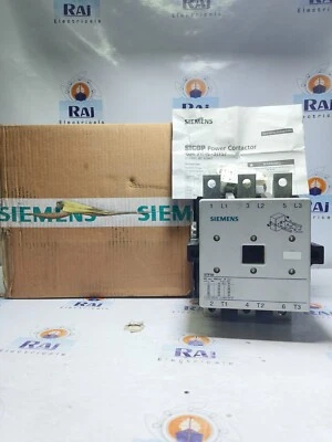 CONTATOR DE ENERGIA SIEMENS 3TF56 (220V) 50/60HZ AC, 3 polos (NOVO) (FRETE RÁPIDO GRÁTIS - Imagem 1 de 4
