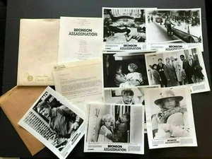 Assassination (Bronson, 1986) - Movie Press Kit w/Photos & Press News Sheets - Picture 1 of 6