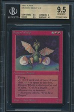 Alpha Dragon Whelp BGS 9.5 Graded Magic MTG (1494) -magicgraders-