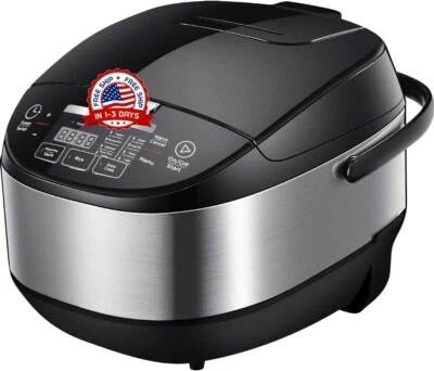 Olla De Arroz Programable Todo En 1 Estilo Asiático Cocción Lenta Vaporizador - Imagen 1 de 4