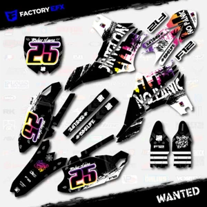 Sunset Wanted Racing Graphics Kit fits Yamaha 10-13 YZ450F YZF 450 2010-2013 - Picture 1 of 5