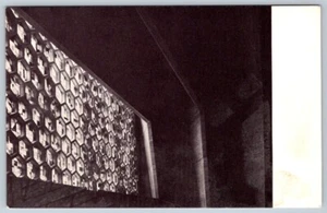 St John's Abbey & Universitätskirche Nordfensterwand, Collegeville MN Postkarte - Bild 1 von 2