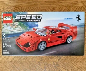 LEGO Speed Champions Ferrari F40 Supercar 76934 Toy Building Kit 318 pcs - Picture 1 of 2