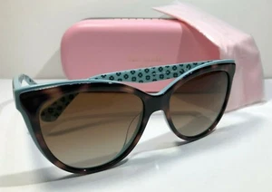 Gafas de sol polarizadas para mujer Kate Spade Daesha/s 2NLLA Havana ojo de gato/lente marrón - Imagen 1 de 9