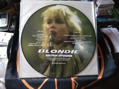Blondie San Fran Offenders Rare US Picture Disc 14 Live Tracks 21/9/77 Late Show - Image 1 of 2