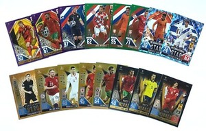 Match Attax 101 Road To UEFA Nations League - Parallel + Limited Edition Cards -