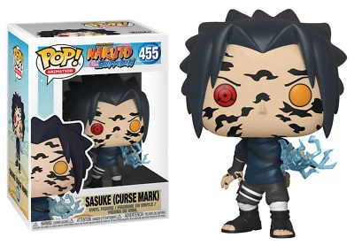 Naruto Shippuden - Sasuke Curse Mark Эксклюзив Pop! Виниловая фигурка + POP PROTECTOR - Изображение 1 из 4