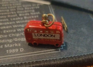 Seltener SCHLÜSSELANHÄNGER. VINTAGE LONDON BUS. ALTER Schlüsselanhänger fehlt. RAR. KONVOLUT - Bild 1 von 2