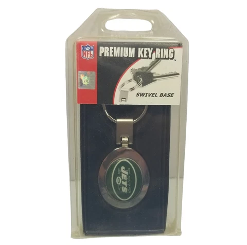 NFL Premium Domed Key Ring New York Jets Cover