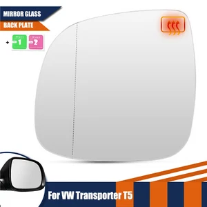 Cristal del espejo del lado izquierdo del conductor calefactable para VW T5 T6 Transporter V 2010-2019 - Imagen 1 de 10