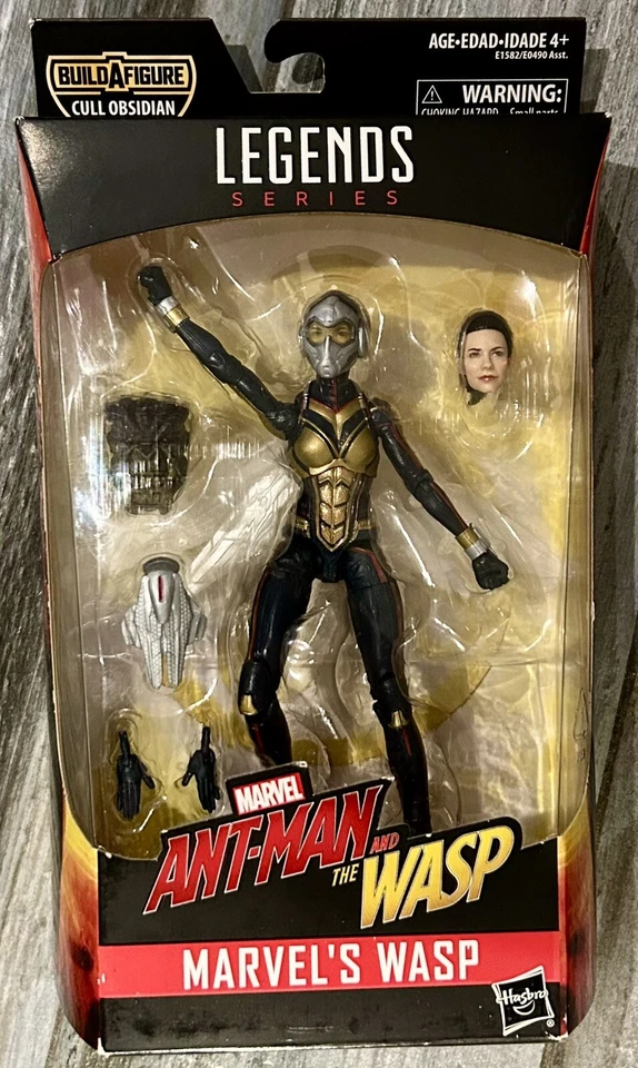 Marvel Legends Ant-Man and the Wasp Cull Obsidian Series Wasp Action Figure