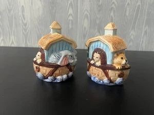 Noahs Ark Salt & Pepper Shakers Bazaars inc. World - Picture 1 of 5
