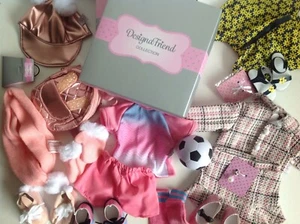 Conjunto de ropa de muñecas Design A Friend para muñeca Chad Valley Designafriend de 18 - Imagen 1 de 122