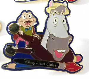 LE OLD Disney Pin Artist Choice Mr Toad & Cyril Proudbottom signed handsigniert - Bild 1 von 2