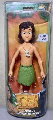 Disney The Jungle Book MOWGLI 11” Electronic Talking Action Figure Toy NEW NIP Cover