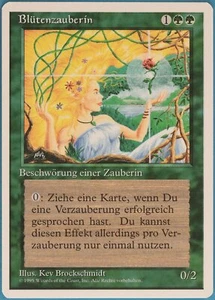 Verduran Enchantress (WB) Revised (GERMAN) NM Green Rare CARD (104934) ABUGames - Picture 1 of 2