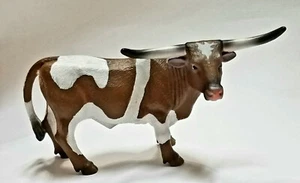 Mojo Fun 387057 Texas Longhorn Bull - Farm Animal Toy Replica - NIP - Picture 1 of 1