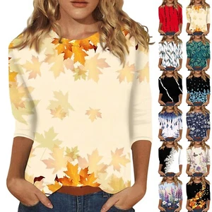 Shirts for Women Casual Summer Loose Dressy Fashion Tops - Picture 1 of 39
