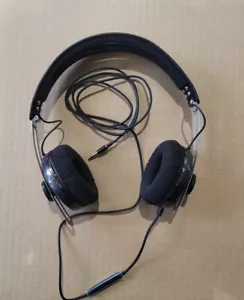 Used Good Condition Sennheiser MOMENTUM On-Ear Headphones - Black Tested Work - Picture 1 of 4