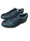 FOOTJOY GREENJOYS GOLF SOFT SPIKERS SHOES SIZE 9 BLACK LEATHER 45534