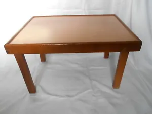 VINTAGE /RETRO - FOLDING BED TRAY / TABLE - WOOD / FORMICA - 1950s / 60s - Picture 1 of 14