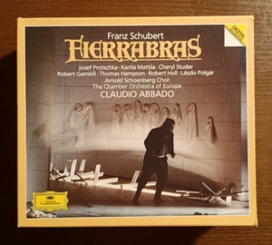 Franz Schubert: Fierrabras - 1990 2xCD set / Claudio Abbado, Deutsche Grammophon - Foto 1 di 7