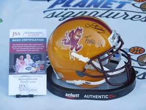 Daniyel Ngata signed Arizona State ASU Sun Devils mini helmet Forks Up JSA COA - Picture 1 of 1