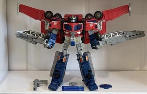 Transformers Cybertron (Galaxy Force) Leader Class Optimus Prime 2005 completo - Imagen 1 de 9