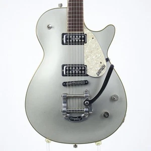 Gretsch G5236T Pro Jet with Bigsby Silver Sparkle (2005) Electric Guitar - Picture 1 of 11