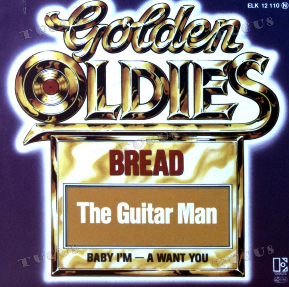 Bread - Guitar Man / Baby I'm A - Want You 7in 1978 (VG+/VG+) '* - Image 1 of 1