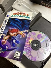 Astal (Sega Saturn, 1995) Complete in Case W Registration Card