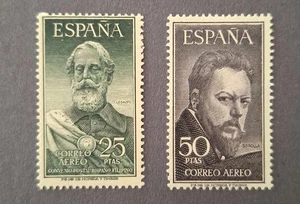 Edifil 1124-1125. Legazpi y Sorolla. Serie aéreos. MNH** - Imagen 1 de 2