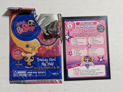 2010 Hasbro/Enterplay LPS Littlest Pet Shop TCG/CCG cards - Buy 2 or more & SAVE - Image 1 of 3