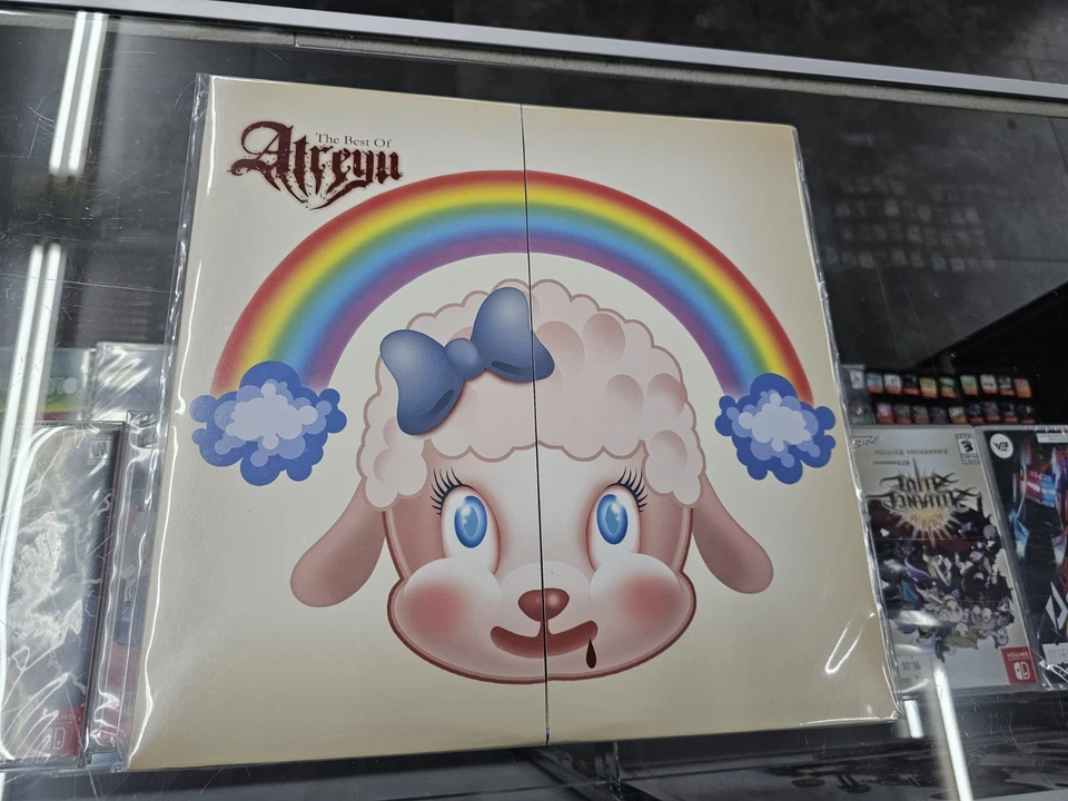 ATREYU LP The Best Of Atreyu 2016 VR345 RSD SPLIT COVER BABY BLUE VINYL - Image 1 of 4