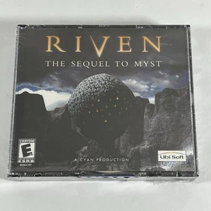 SIGILLATO! Riven: The Sequel to Myst (2000, CD-ROM, PC/MAC, 5 dischi, Ubisoft) - Foto 1 di 10