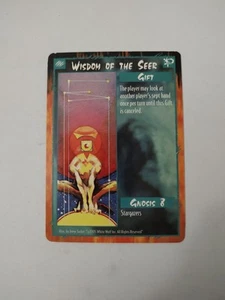 Wisdom Of The Seer - Rage Unlimited - LP Rare Rage CCG - Picture 1 of 2
