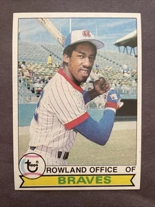 1979 Topps #132 Rowland Office Atlanta Braves - Picture 1 of 2