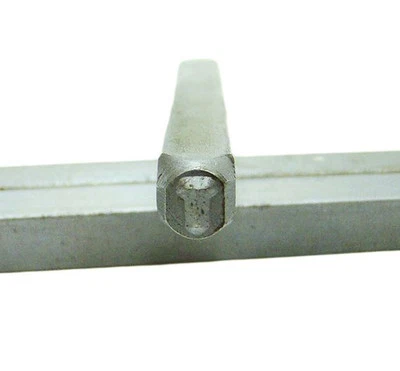 1/8" Letra "T" Sello-Perforador-Herramienta de Mano-Barra de Oro-Plata-Remolque-Metal-Cuero Lote2 Foto 1 de 4