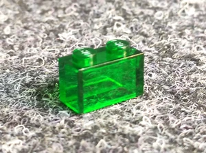 Lego 1 x 3004 transparent grün 1 x 2 - Classic Space 6861 1901 8855 75092 70919 - Bild 1 von 1