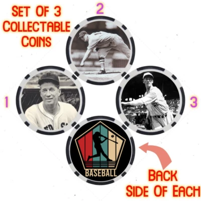 LEFTY GROVE - LEGENDARY BASEBALL PLAYER - COLLECTABLE COIN SET - Image 1 of 2