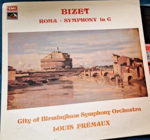 NM EMI ASD 3039 ED1 : Bizet Roma Symphony Louis Frémaux LP - Picture 1 of 6