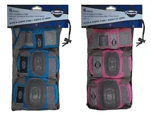 Pacific Roller Skate/Skate Board Child Protective Gear Set Blue or Pink Age 5+ - Picture 1 of 5