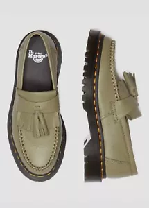 Dr. Martens Adrian Damen Halbschuhe Oliv Uk7 Eu41 - Bild 1 von 12