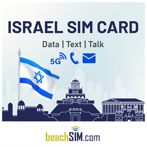 Izrael Prepaid karta SIM na 1 miesiąc 6GB - 30 GB - Zdjęcie 1 z 2